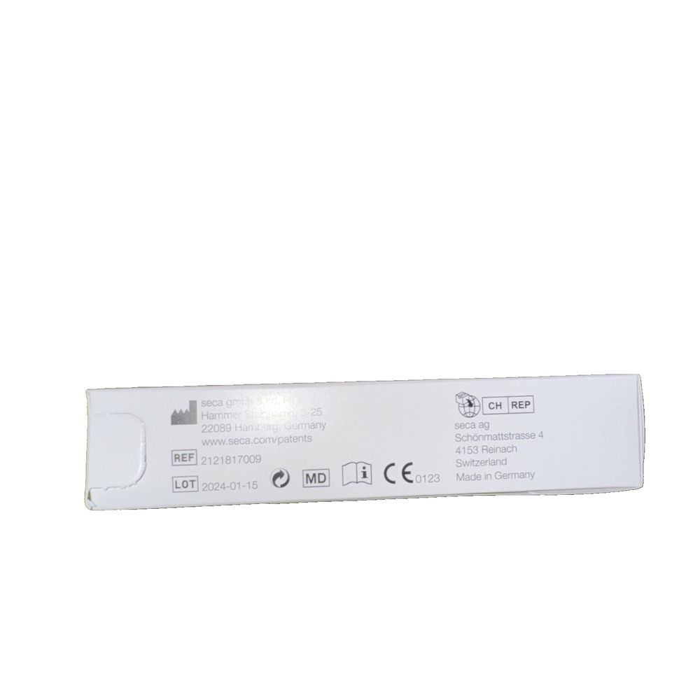 SECA-Reusable measuring tape for head circ of babies and toddlers (Pack of 15) – a white led strip with a white background