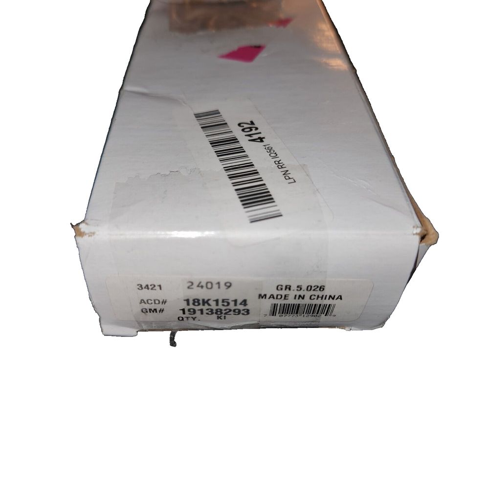 ACDelco Professional 18K1514 Front Disc Brake Caliper Bolt – a box of white paper with a red heart on it