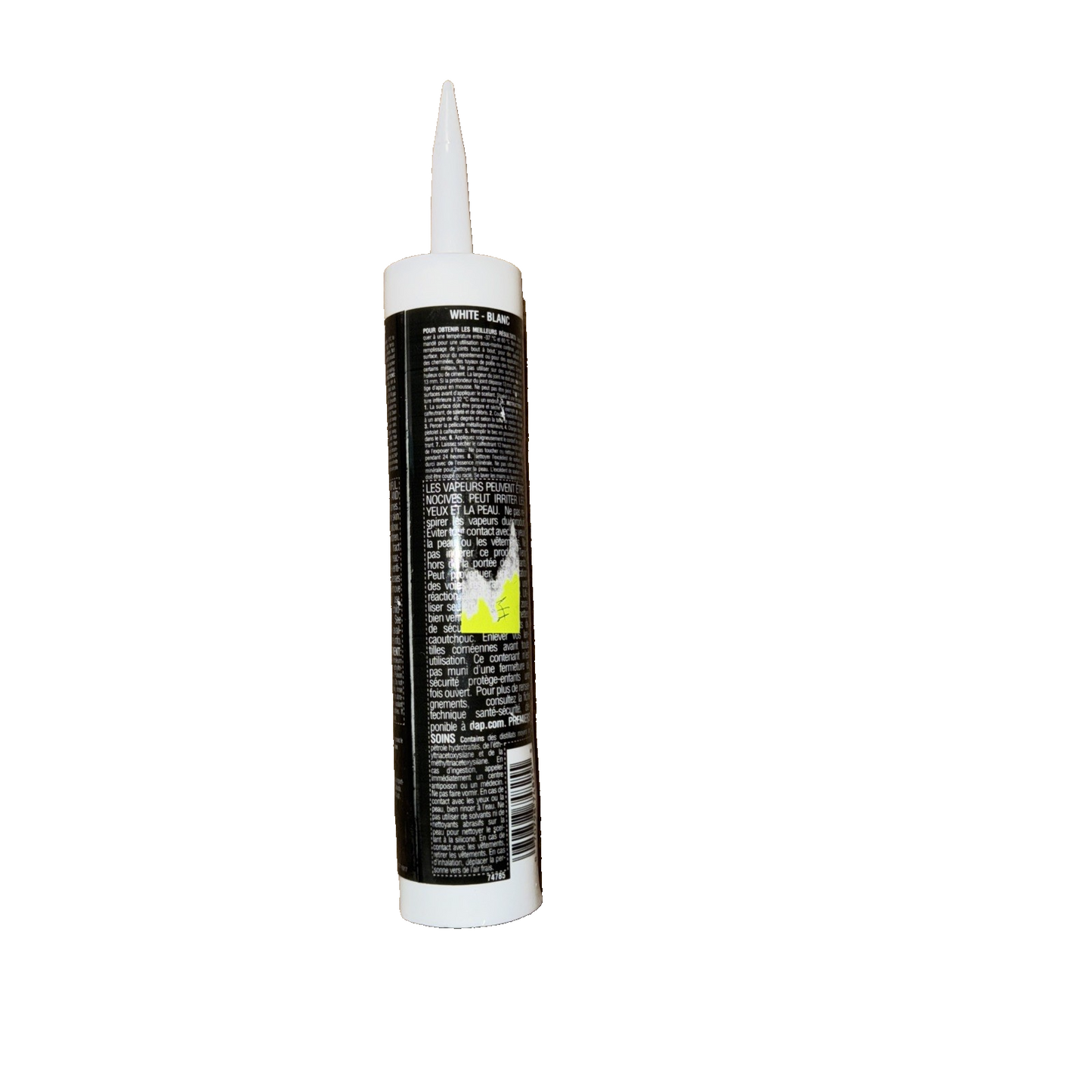 DAP MONO SILICONE PRO Premium Silicone Sealant for Window & Translucent White
