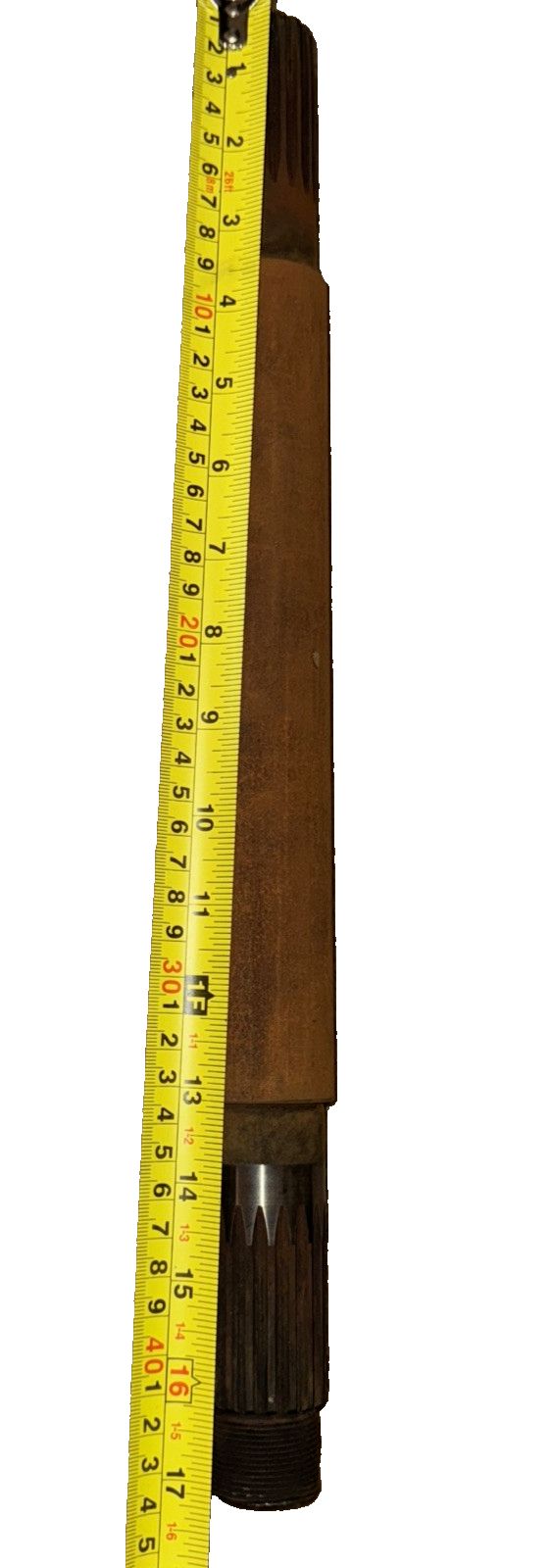 Ideal Automation Horticulture Power Shaft Drive – a wooden ruler with a measuring tape