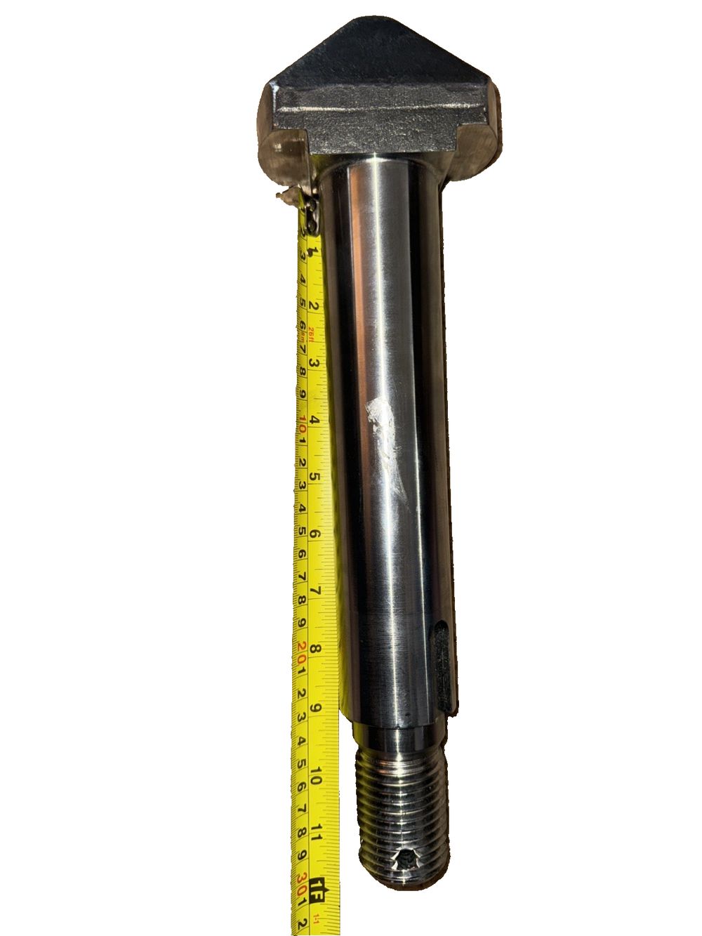 Reachstacker Twist Lock Attachment, DaveyDooDeals – a metal tool with a measuring tape
