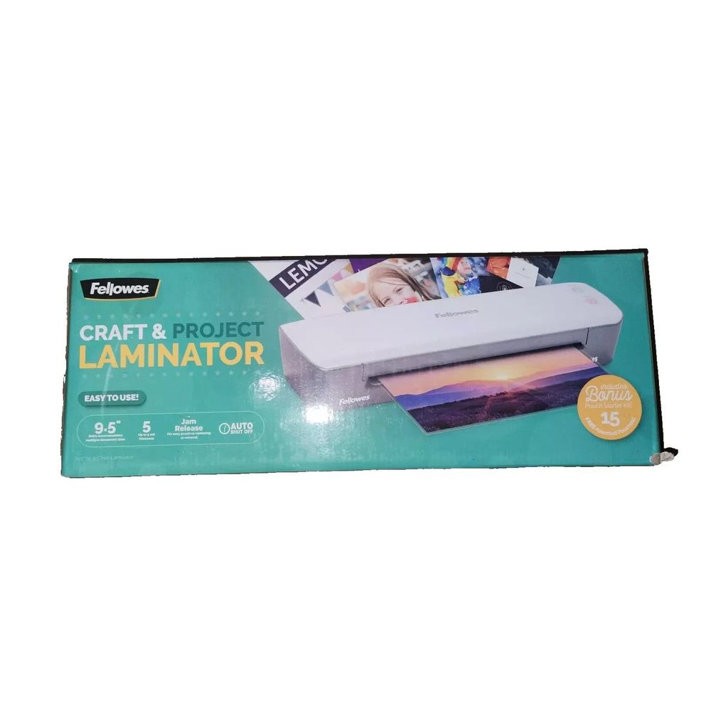 Fellowes Craft & Project Laminator CRC52472 - 9" Thermal & Cold Lamination, Idea – fellow craft & project lamter