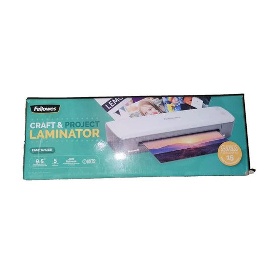 Fellowes Craft & Project Laminator CRC52472 - 9" Thermal & Cold Lamination, Idea – fellow craft & project lamter