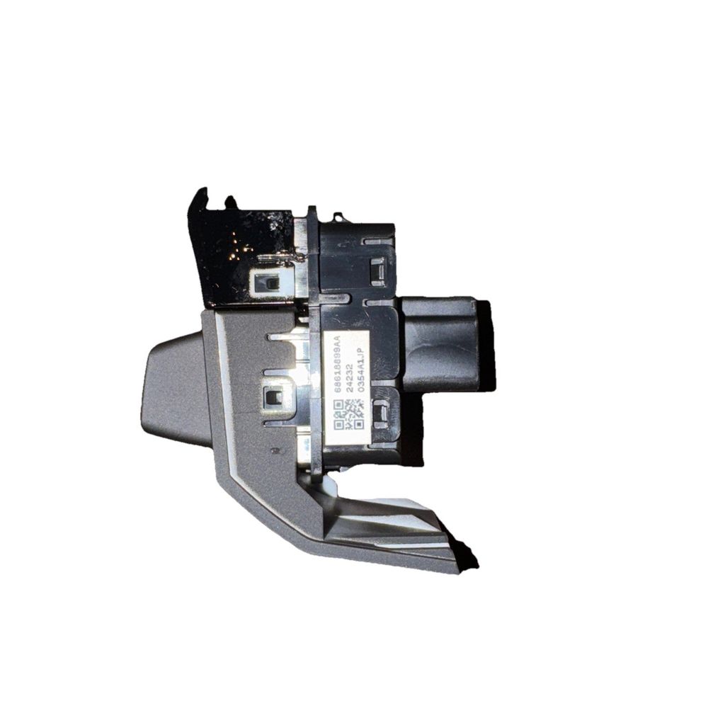 Genuine Mopar Instrument Panel Switch 68618899AA, Unbranded – a black and white image of a car door handle