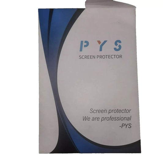 Anti Blue Light Screen Protector for MacBook Air 13.6 Inch (2024-2022) - 2 Pack, Pys – a white box with a blue and black logo