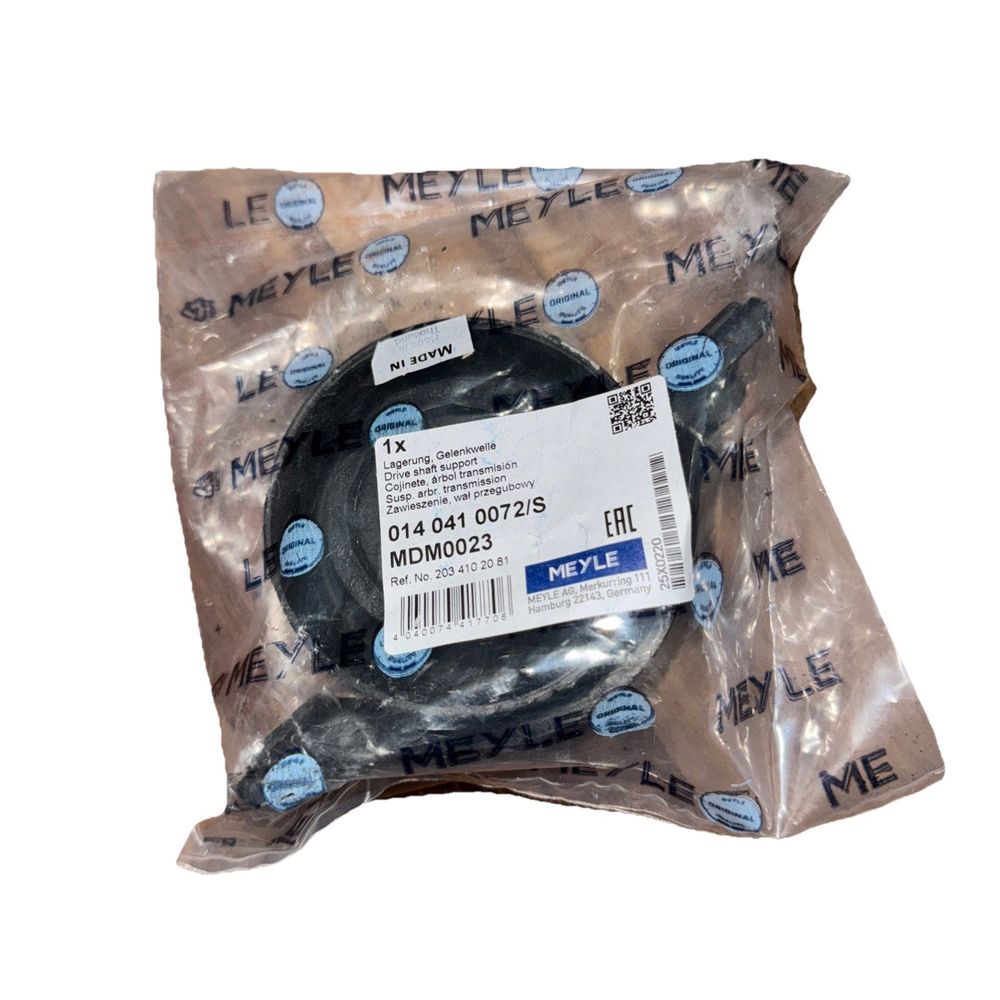 MEYLE mounting, propshaft MEYLE-ORIGINAL quality 014 041 0072 – a bag of black rubber rubber pads