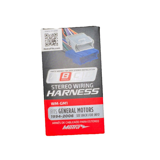 Metra Stereo Wiring Harness WM-GM1 Fits General Motors 1994-2006 – thermc - tm - 2 0 0 0 0 0 0 0 0 0 0 0