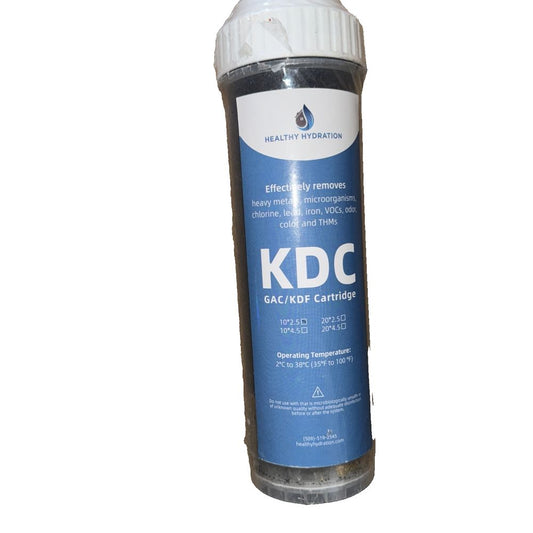 Healthy Hydration KDC Gac/KDF Cartridge 10"-2.5 – kdc - kdc - kdc - kdc - kdc - kdc - k