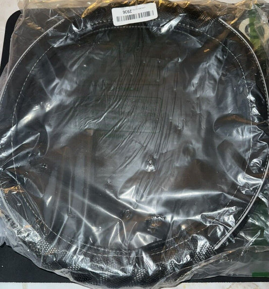 Flying Banner car Steering Wheel Cover Faux Leather Massage Universal fit 3D Ho – a black plastic bag with a plastic handle