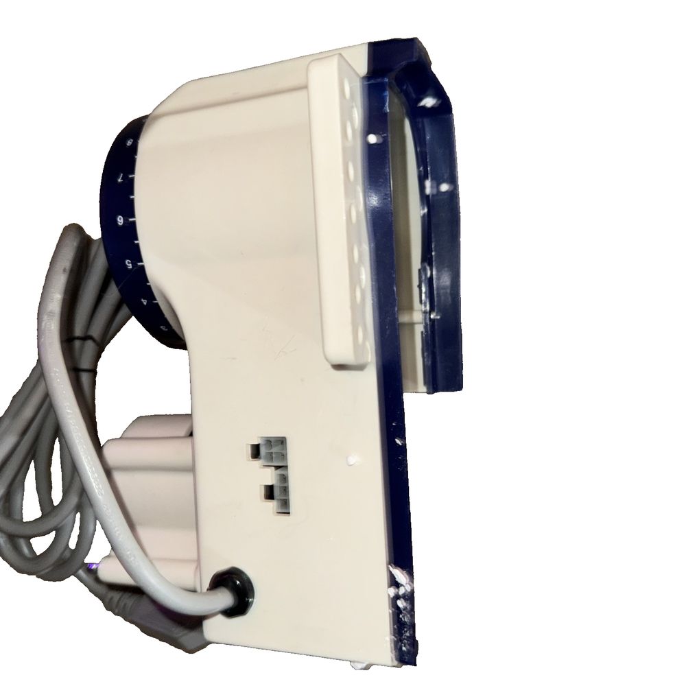 Tiang Hong Direct Drive Motor For JUki 8100e Sewing Machine EU Cord PLug – a white wall mounted camera with a cord