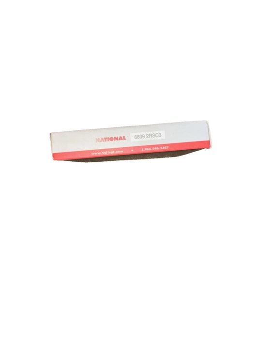 6809-2RSC3 Metric Ball Bearing 45x58x7mm, National – a white and red nail file with a white background