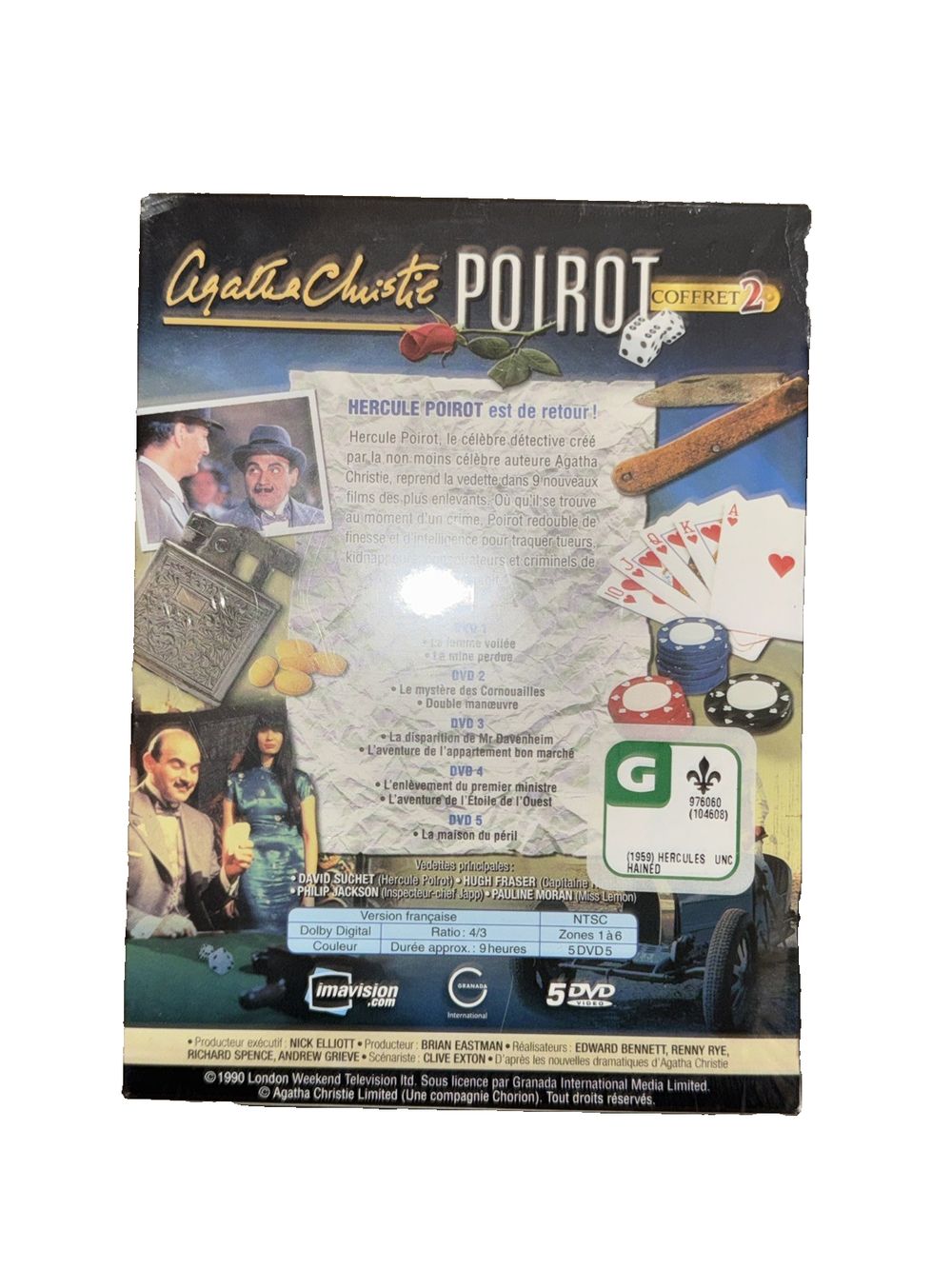 Hercule Poirot Coffret #2 French Version, DaveyDooDeals – the card game card game card game