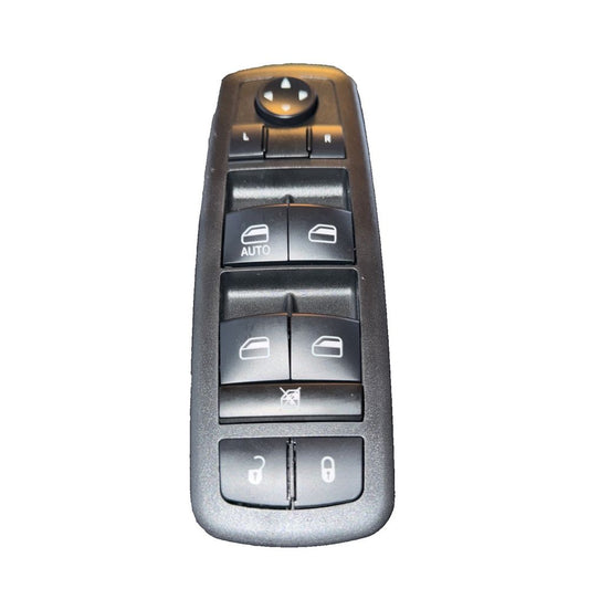 Master Power Window Control Front Left Compatible With Dodge Ram 1500 2009-2012 – a remote control button on a white background