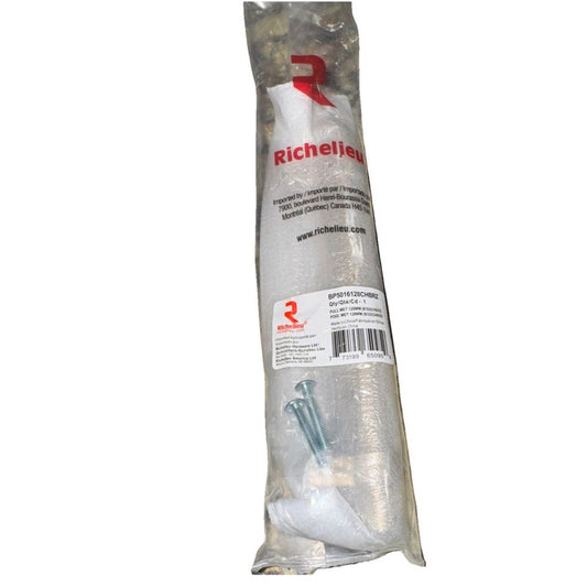 Richelieu Contemporary Metal Pull, 5 1/32 In Champagne Bronze 128 Mm BP5016128, DaveyDooDeals – a bag of white plastic bags with a red hand…