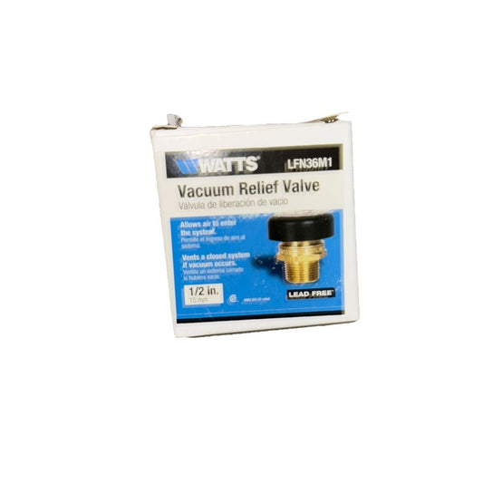 WATTS BRASS & TUBULAR LFN36-M1 1/2 Water Relief Valve, 1/2-Inch, DaveyDooDeals – a small plastic tube with a black cap