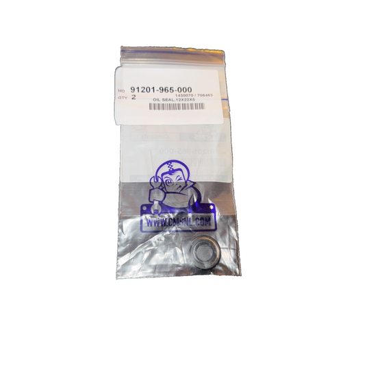 Oil Seal 12X22X5 91201-965-000 2 Pack