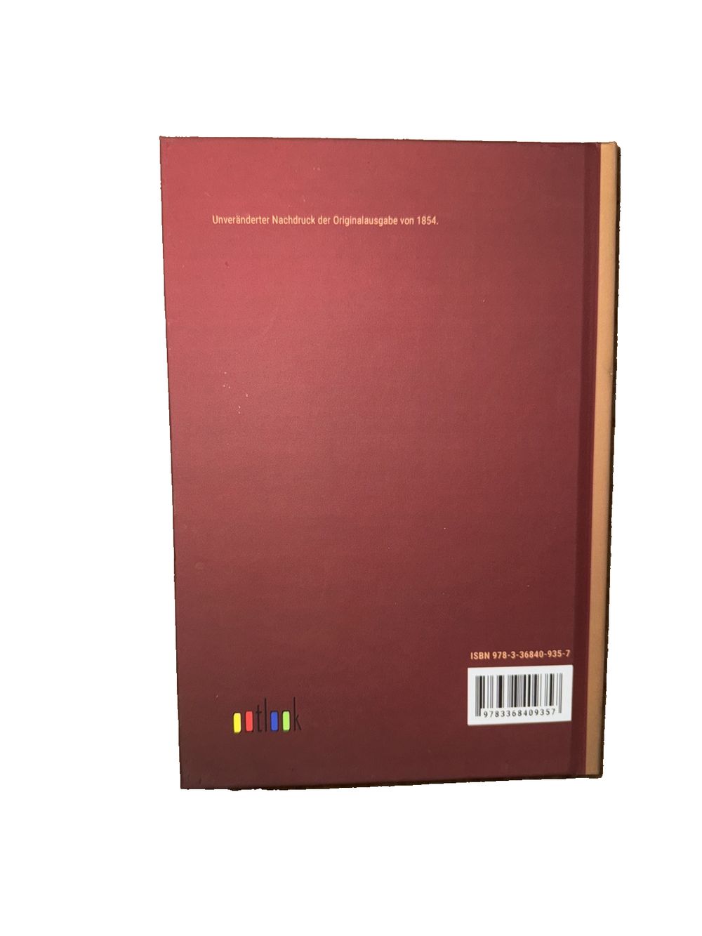 Lessings gesammelte Werke: Dritter Band, DaveyDooDeals – a red hardcover book with a white background