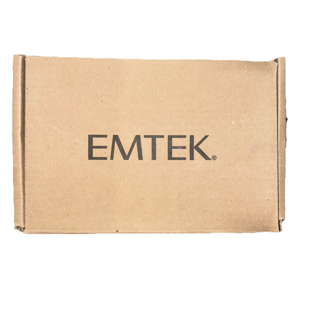 Emtek 2185 Square Privacy Pocket Door Mortise Lock, Emtec – the box is open and has the word e - k on it