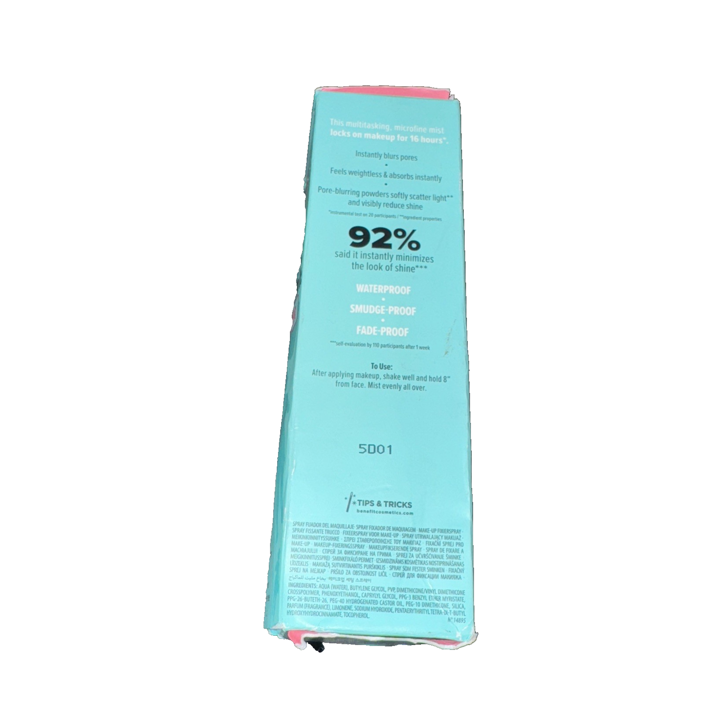 Benefit The Porefessional Super Setter Long-lasting Makeup Setting Spray, 4 Ounc