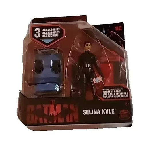 The Batman - Selina Kyle 3.75” Action Figure with 3 Accessories - DC Comics - NE – the walking dead series 2 action figure