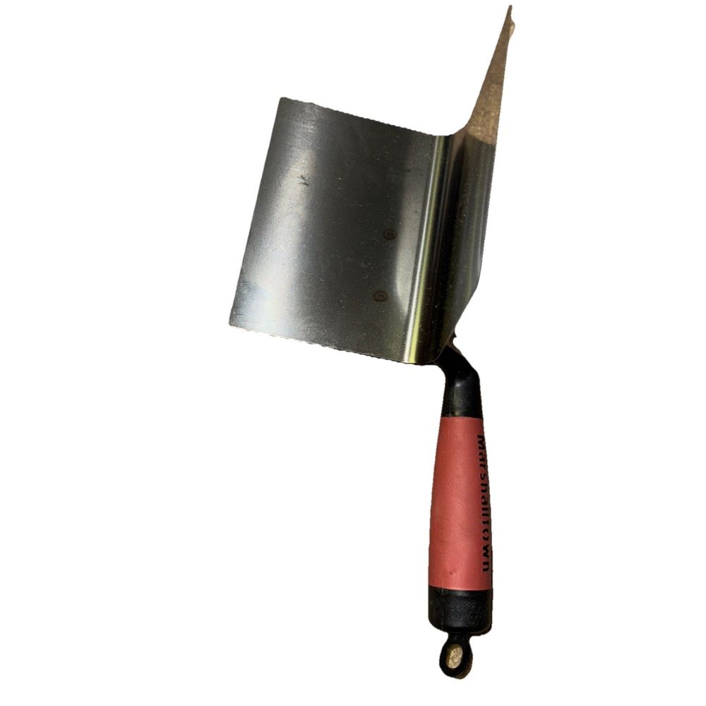 Marshalltown Bullnose outside corner trowel , Durasoft handle, stainless steel,, DaveyDooDeals – a knife with a handle and a handle