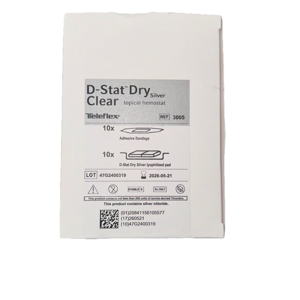 VASCULAR SOLUTIONS 3005 D-Stat Dry Silver Clear Topical Hemostat (10/Box), DaveyDooDeals – clear clear clear clear clear clear clear clear…
