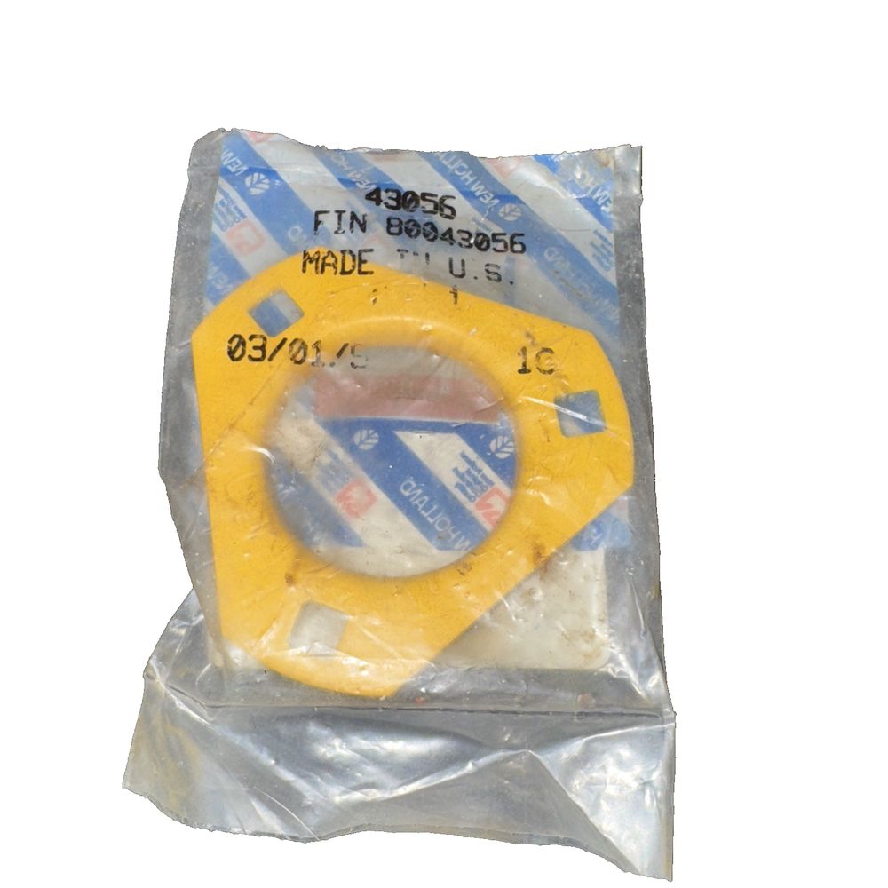 New Holland Bearing Flange Part # 43056, DaveyDooDeals – a yellow ring with a white background