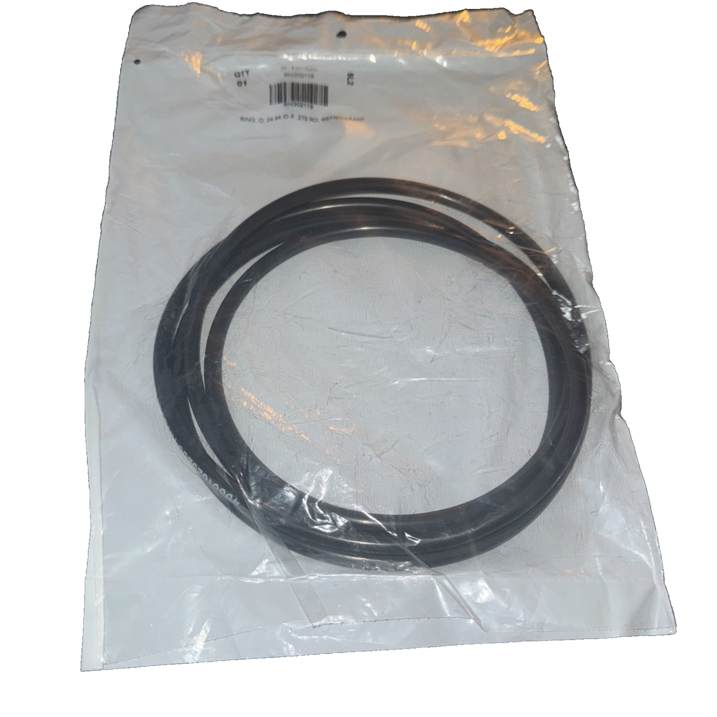 RNG02119 O-Ring, 24.94" ID x .275" Round, Refrigerent