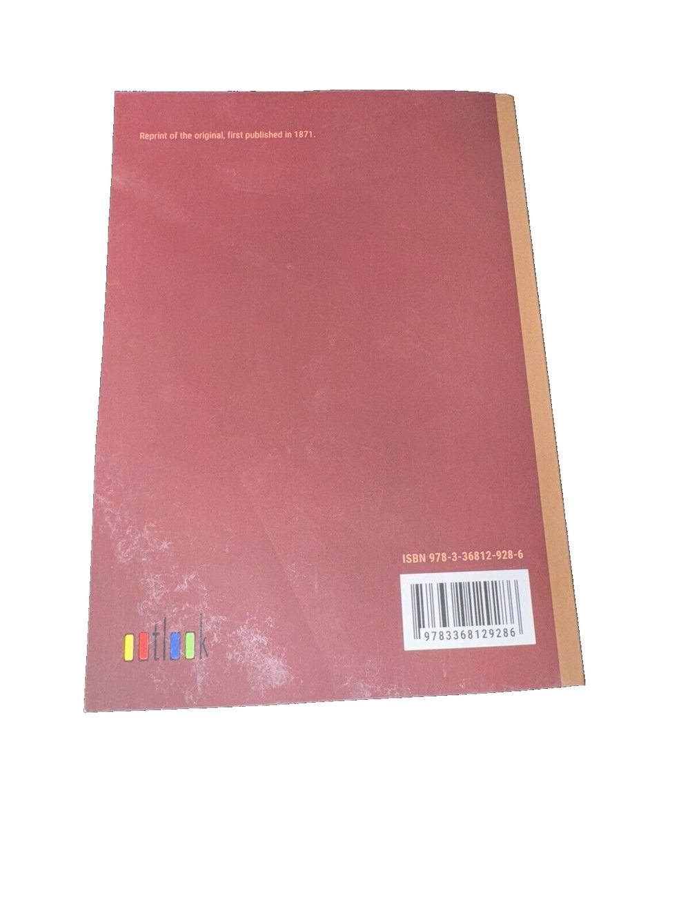 Essays: Vol. I By Richard Holt Hutton, DaveyDooDeals – a red hardcover book with a white background