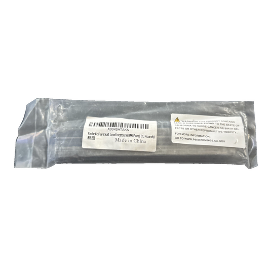 Fachoik Pure Soft Lead Ingot 1 Lb 99.99% Pure