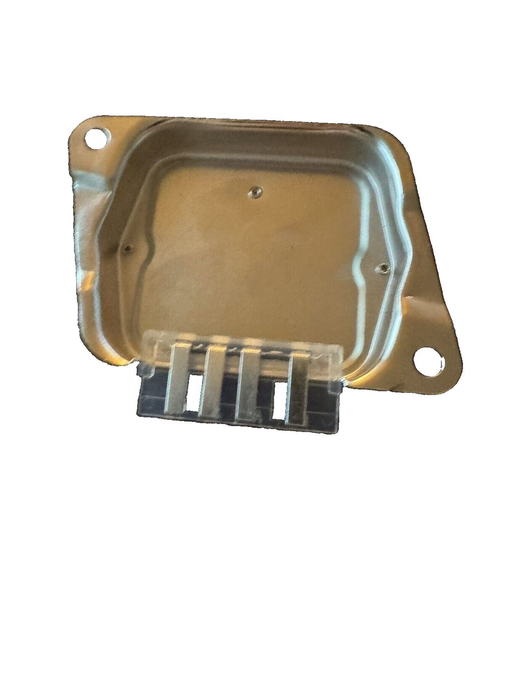 ACDelco Professional F662 Voltage Regulator – a metal housing with a metal cover