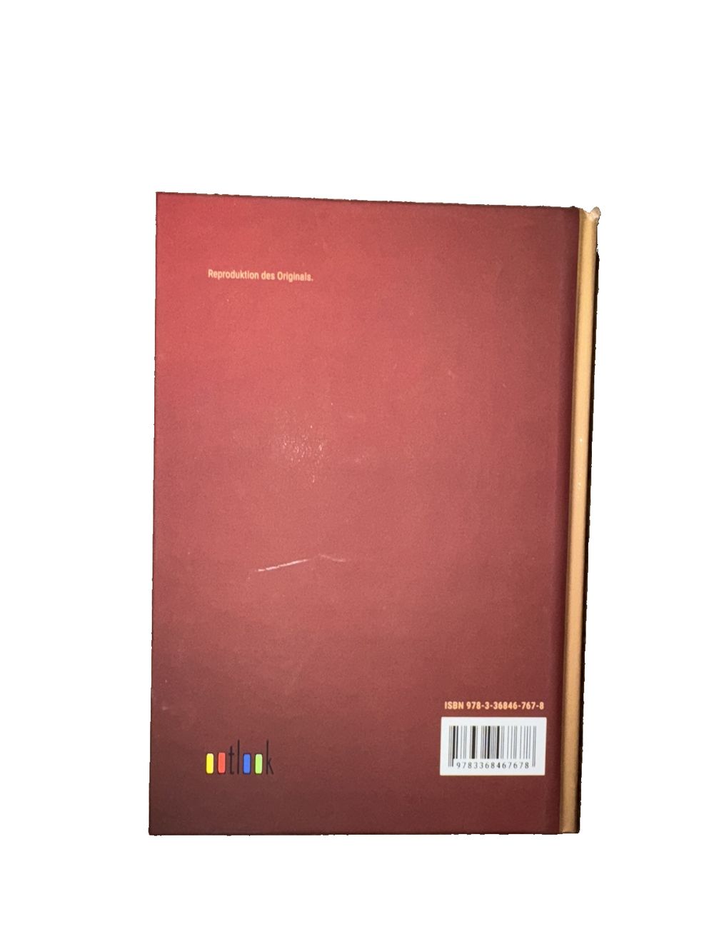 Das Halsband der Knigin: Erster Band, DaveyDooDeals – a red hardcover book with a gold cover