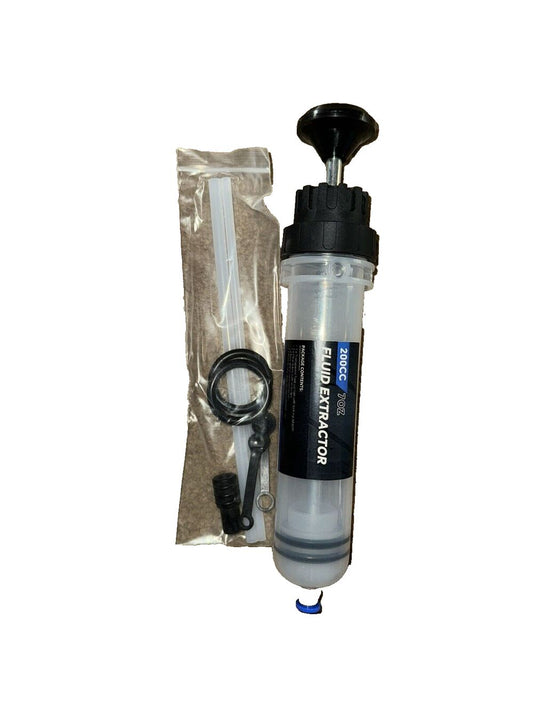 weyleity Fluid Extractor Pump | 200CC Efficient Manual Oil Extraction Pump, Powe – a water bottle with a filter and a bag
