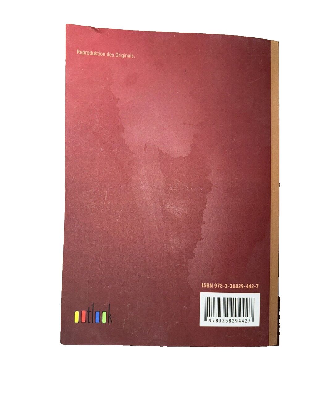 Der zweckmige Meyer und andere Geschichten: in Grodruckschrift, DaveyDooDeals – a red book with a white background