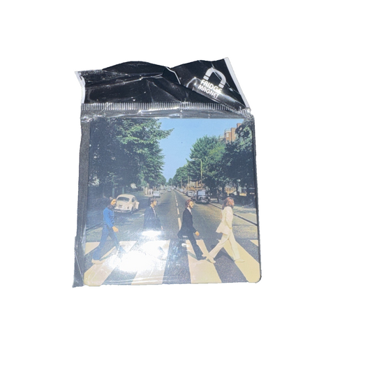 The Beatles Abbey Road 75mm x 75mm steel fridge magnet