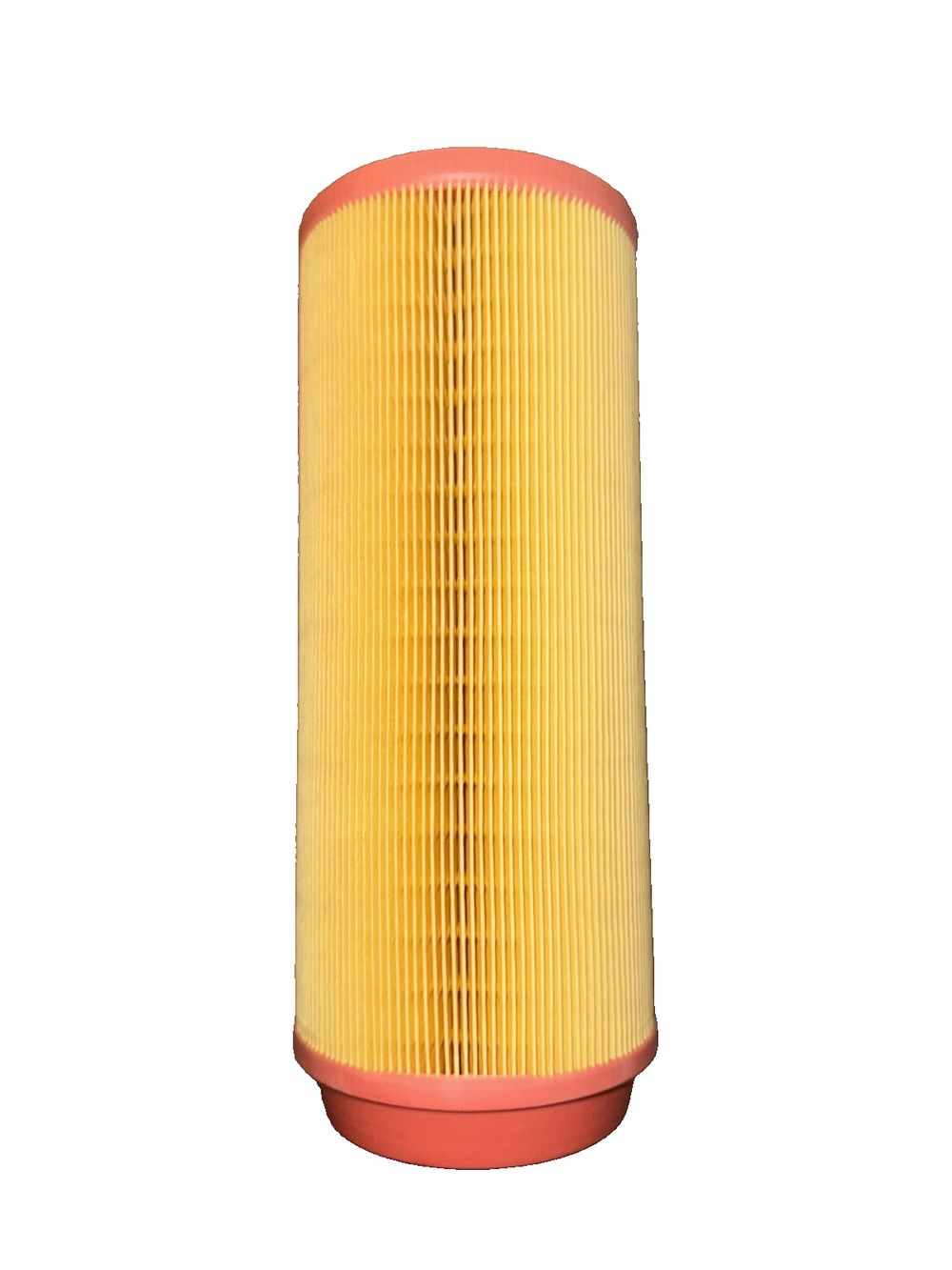 Inlet Air Filter Element HIFI FILTER SA 17104 – a yellow air filter on a white background