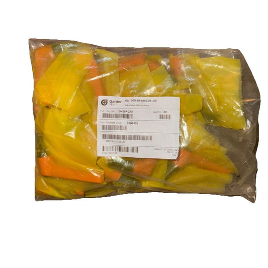 GN 300-78-M10-25-OS Adjustable Hand Levers 30 Pack, DaveyDooDeals – a bag of carrots with a label on it