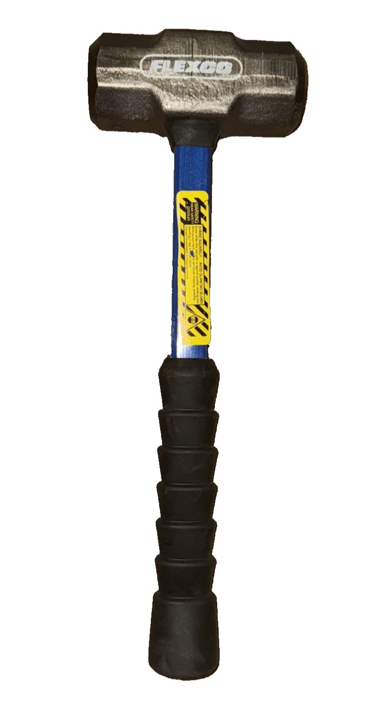 Flexco 2 kg mini sledge hammer – a hammer with a blue handle and yellow handle