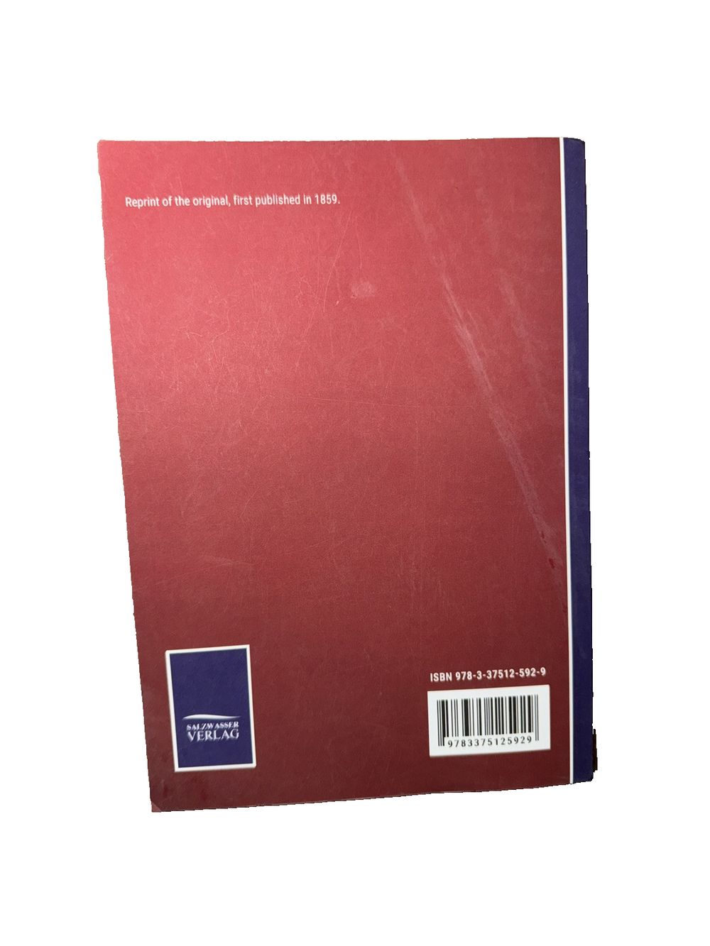 Caloric: Vol. II, DaveyDooDeals – a red hardcover book with a white background