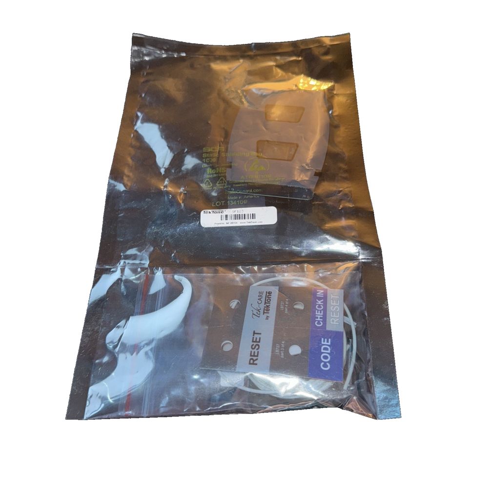 TekTone SF123 Customizable 2-Button Pull-Cord Station – a bag of chocolates and a package of chocolates