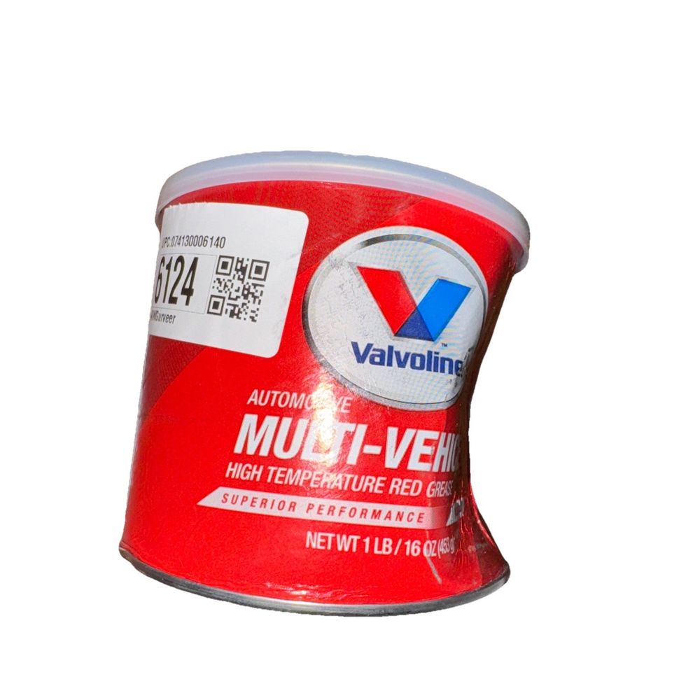 Valvoline General Multi-Purpose Grease, Red , 454g - VV614 – valine multi oil - red
