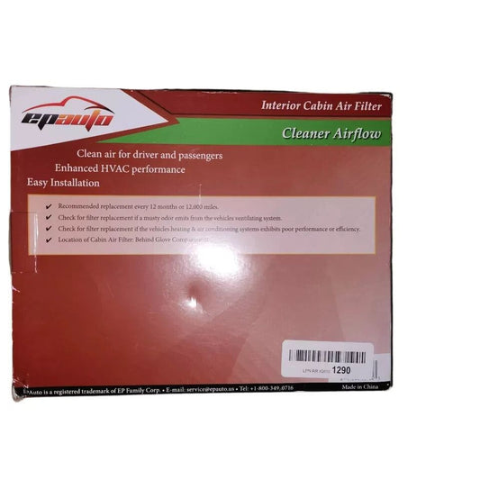 EPAuto CP920 Cabin Air Filter with Activated Carbon - Replacement for CF1 - High – a box of air filter cleaner