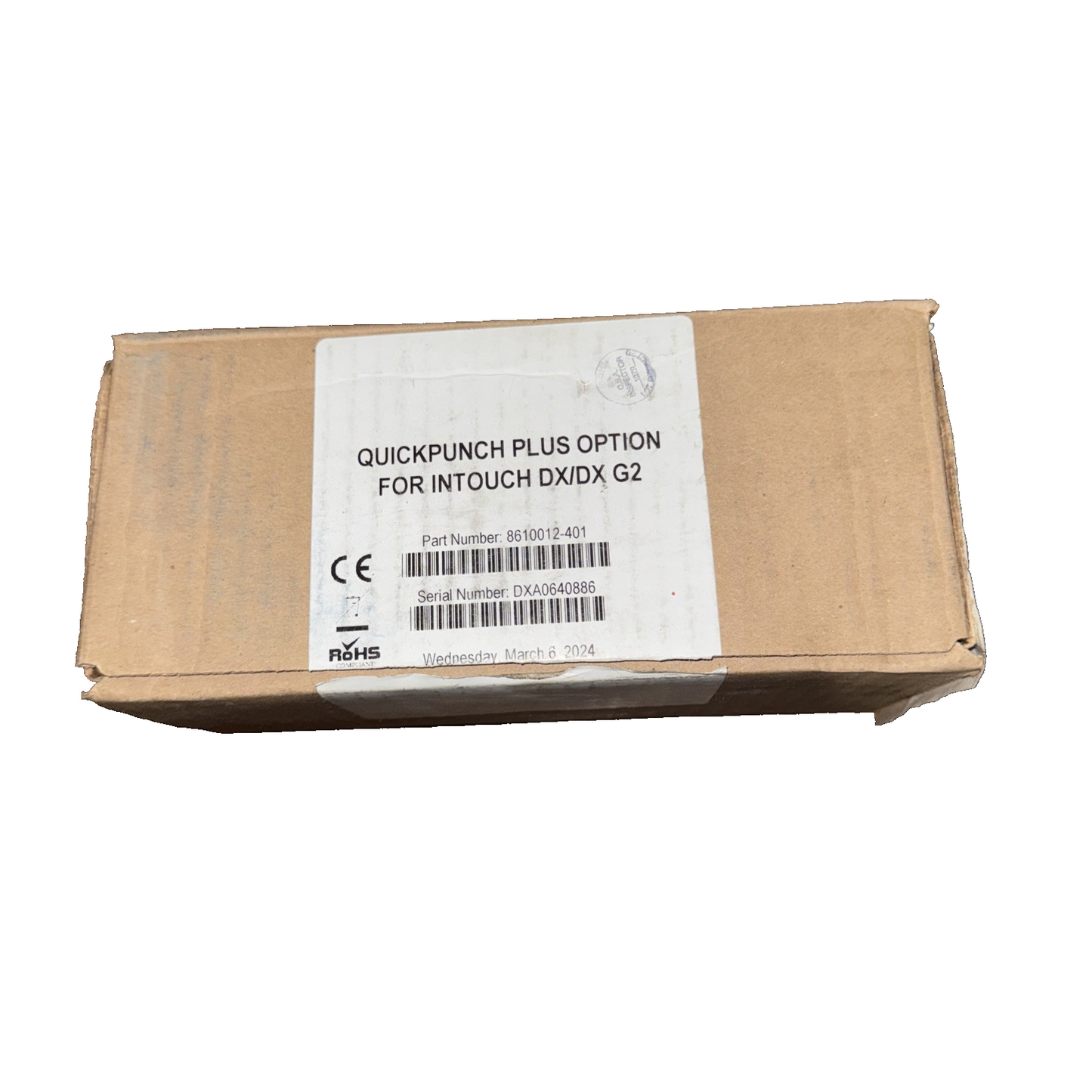 Quick Punch Plus Option For Intouch DX/DX G2 8610012-401