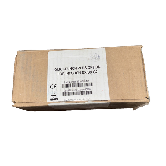 Quick Punch Plus Option For Intouch DX/DX G2 8610012-401