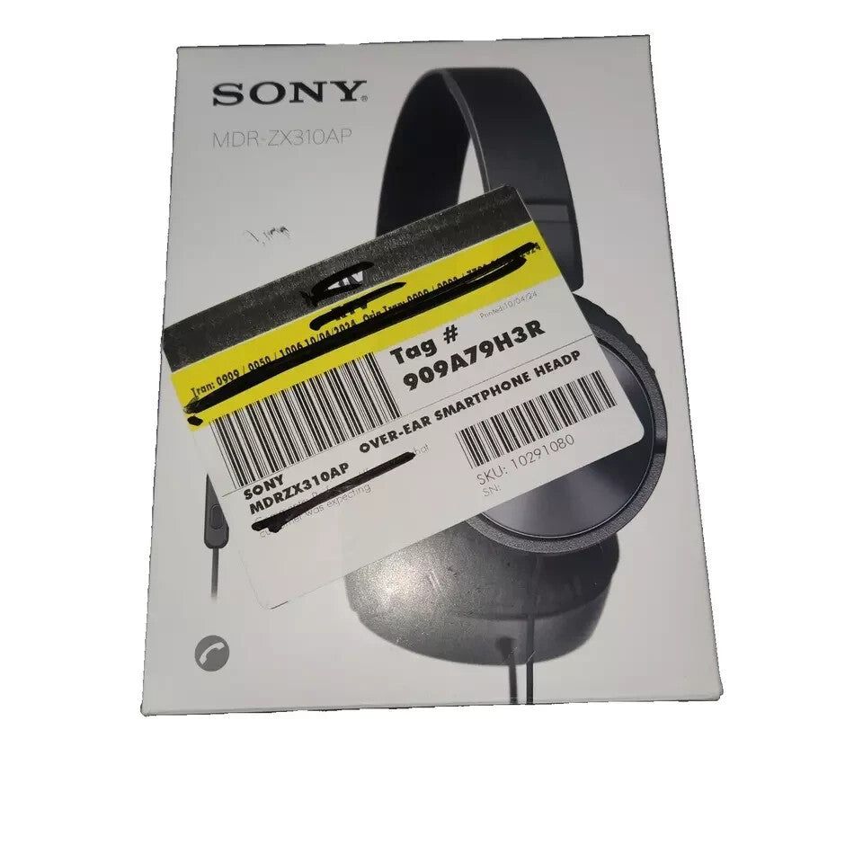 Sony MDRZX310AP/B On-Ear Headphones - Black - Damaged Packaging – sony headphones