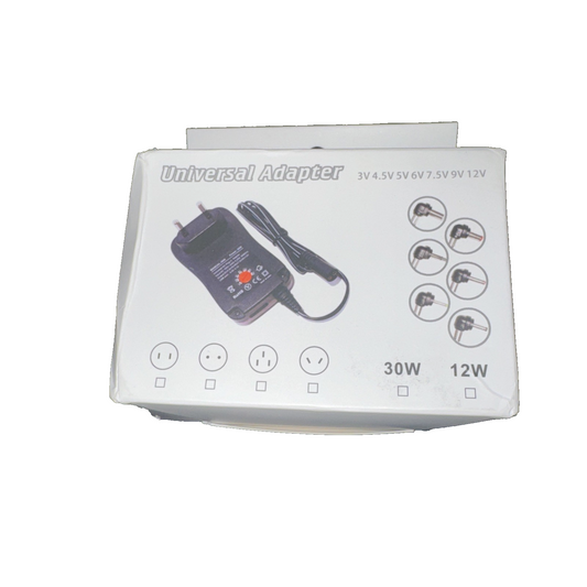 Universal Power Adapter 30 Wat Multi Tips