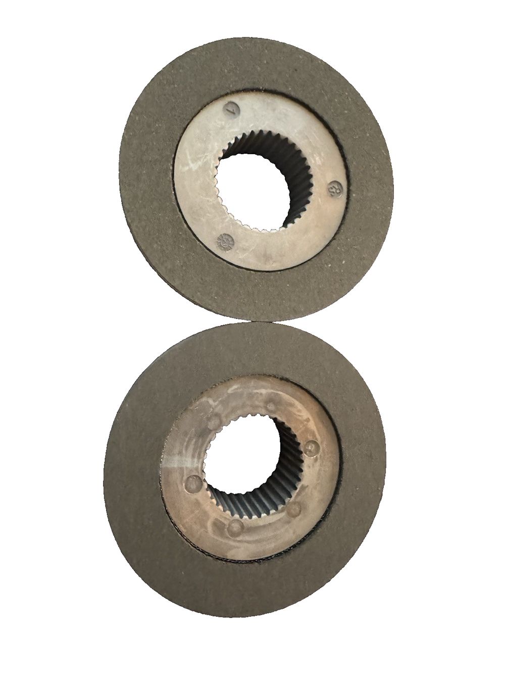 BFK458-14 ROTOR 00396215 2 Pack, DaveyDooDeals – a pair of two gears on a white background