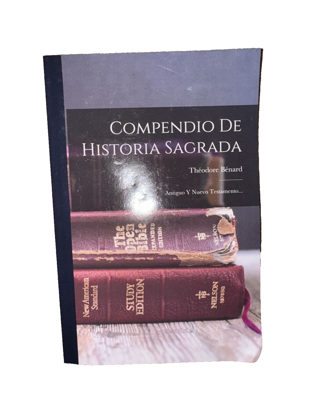 Compendio De Historia Sagrada: Antiguo Y Nuevo Testamento..., DaveyDooDeals – a book with a bookmark on top of it