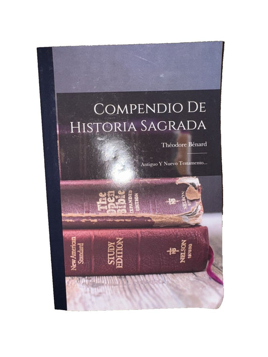 Compendio De Historia Sagrada: Antiguo Y Nuevo Testamento..., DaveyDooDeals – a book with a bookmark on top of it