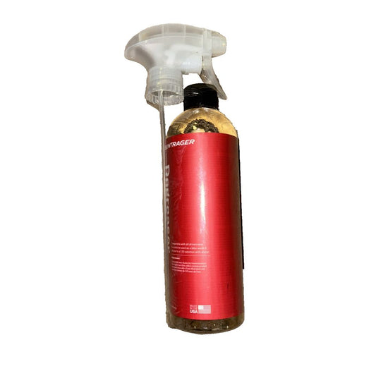 BontragerDegreaser 16 oz – a red fire exor with a white spray bottle